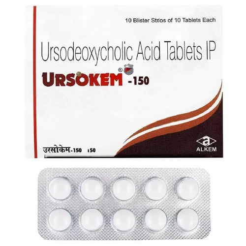 Ursokem 150 Tablet (Ursodeoxycholic Acid 150mg) 60 Tablet