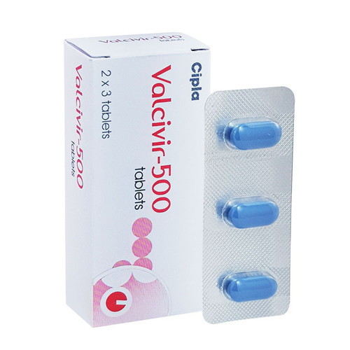 Valclovir 500mg (Valacyclovir) 50 Tablet