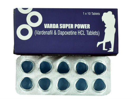 Varda Super Power (Vardenafil/Dapoxetine) 90 Tablet