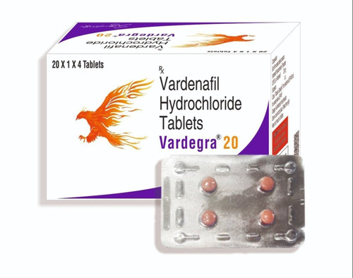 Vardegra 20 mg (Vardenafil 20mg) 100 Tablet