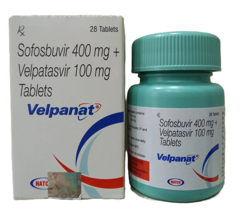 Velpanat 400 mg/100 mg (Sofosbuvir/Velpatasvir) 56 Tablet