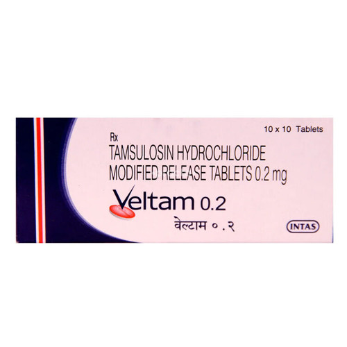 Veltam 0.2mg Tablet (Tamsulosin 0.2) 60 Tablet