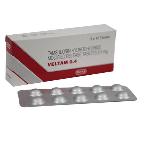 Veltam 0.4 Tablet (Tamsulosin 0.4mg) 60 Tablet