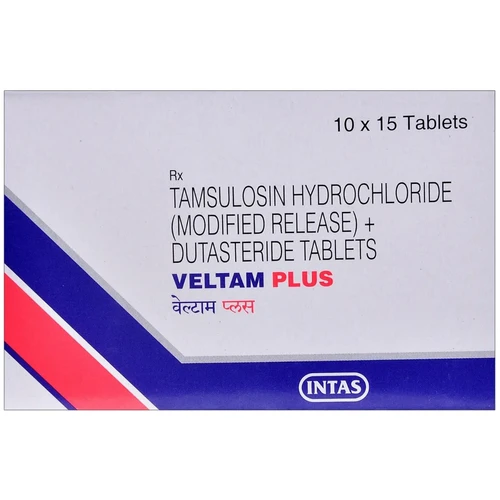 Veltam Plus Tablet (Tamsulosin 0.4 mg/ Dutasteride 0.5 mg) 60 Tablet