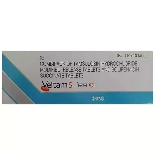 Veltam S Combipack Tablet (Tamsulosin 0.4 mg/Solifenacin 5 mg) 2 Box