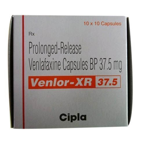 Venlor-XR 37.50 (Venlafaxin) 100 Capsules