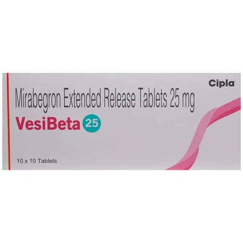 VESIBETA ER (MIRABEGRON) 50 mg