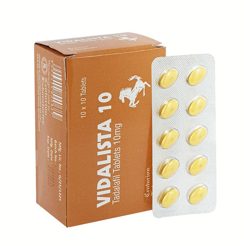 Vidalista 10mg (Tadalafil) 120 Tablet