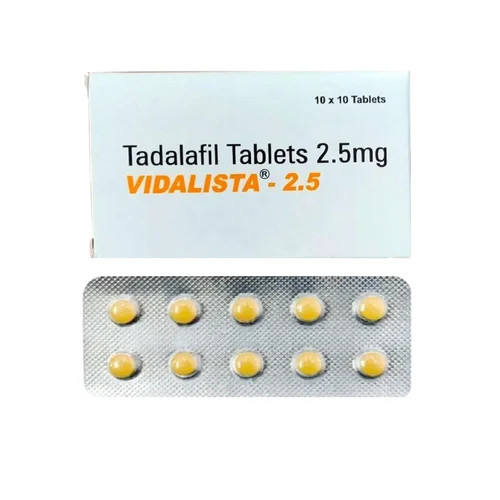 Vidalista 2.5mg (Tadalafil) 120 Tablet