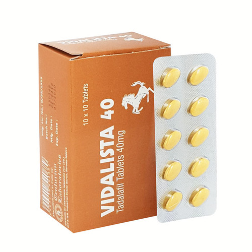 Vidalista 40mg (Tadalafil) 120 Tablet