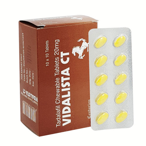 Vidalista CT 20mg (Tadalafil) 120 Tablet