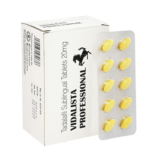 Vidalista Professional 20mg (Tadalafil) 120 Tablet