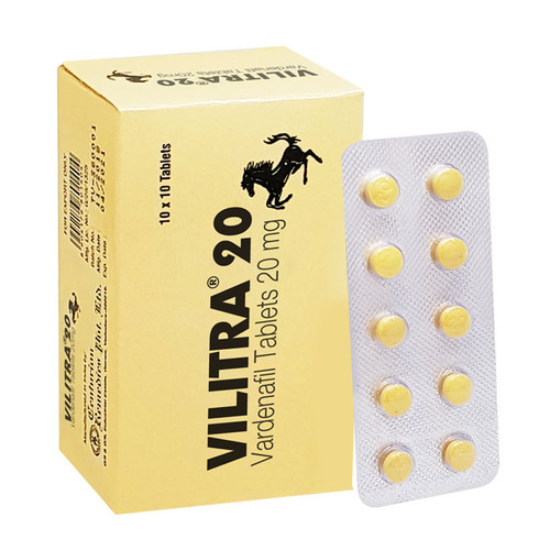 Vilitra 20mg (Vardenafil) 120 Tablet