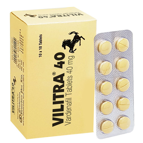Vilitra 40mg (Vardenafil) 120 Tablet