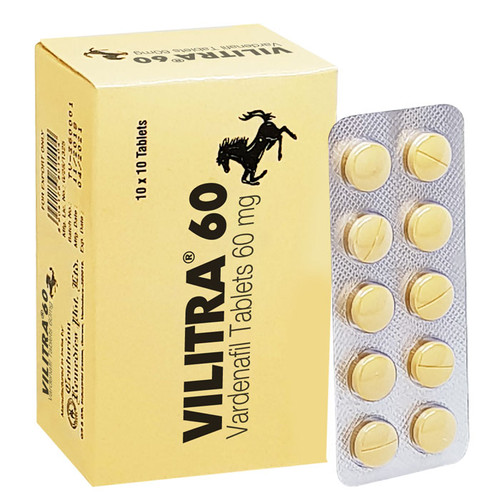 Vilitra 60mg (Vardenafil) 120 Tablet