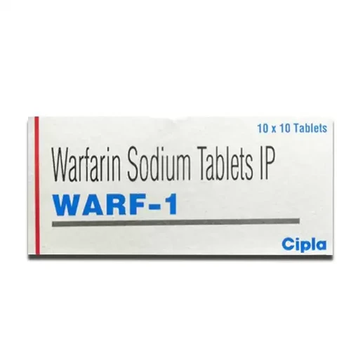 Warf 1 mg Tablet (Warfarin 1mg) 120 Tablet