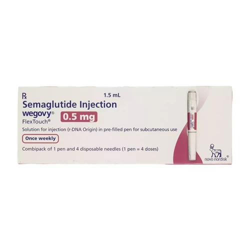 Wegovy 0.5 mg FlexTouch Pen (Semaglutide) 2 Pen