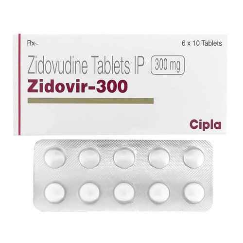 Zidovir Tablets (Zidovudine) 300 mg