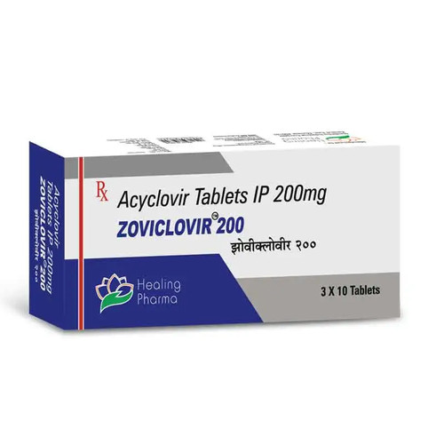Zoviclovir 200 mg 50 Tablet