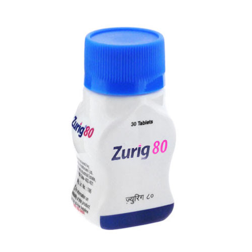 ZURIG 80MG 60 Tablet