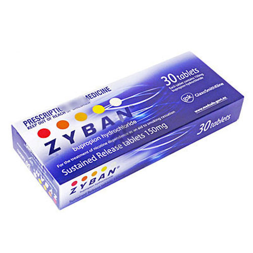 Zyban (Bupropion) Tablet SR 150 mg