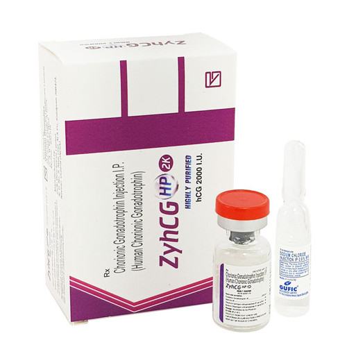 Zyhcg 2000IU Injection (Chorionic) 12 vials