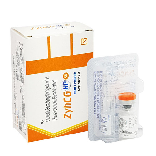 Zyhcg 5000IU Injection (Chorionic) 12 vials